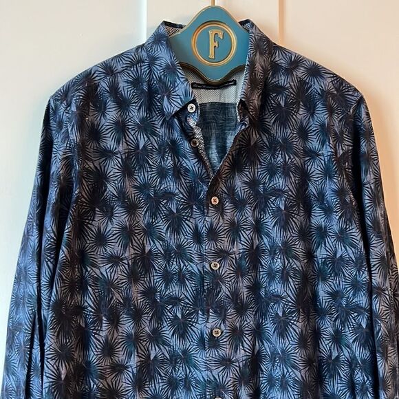 Beautiful Ted Baker Floral Button Down - 6 - Picture 1 of 8